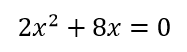 Ecuación de segundo grado incompleta